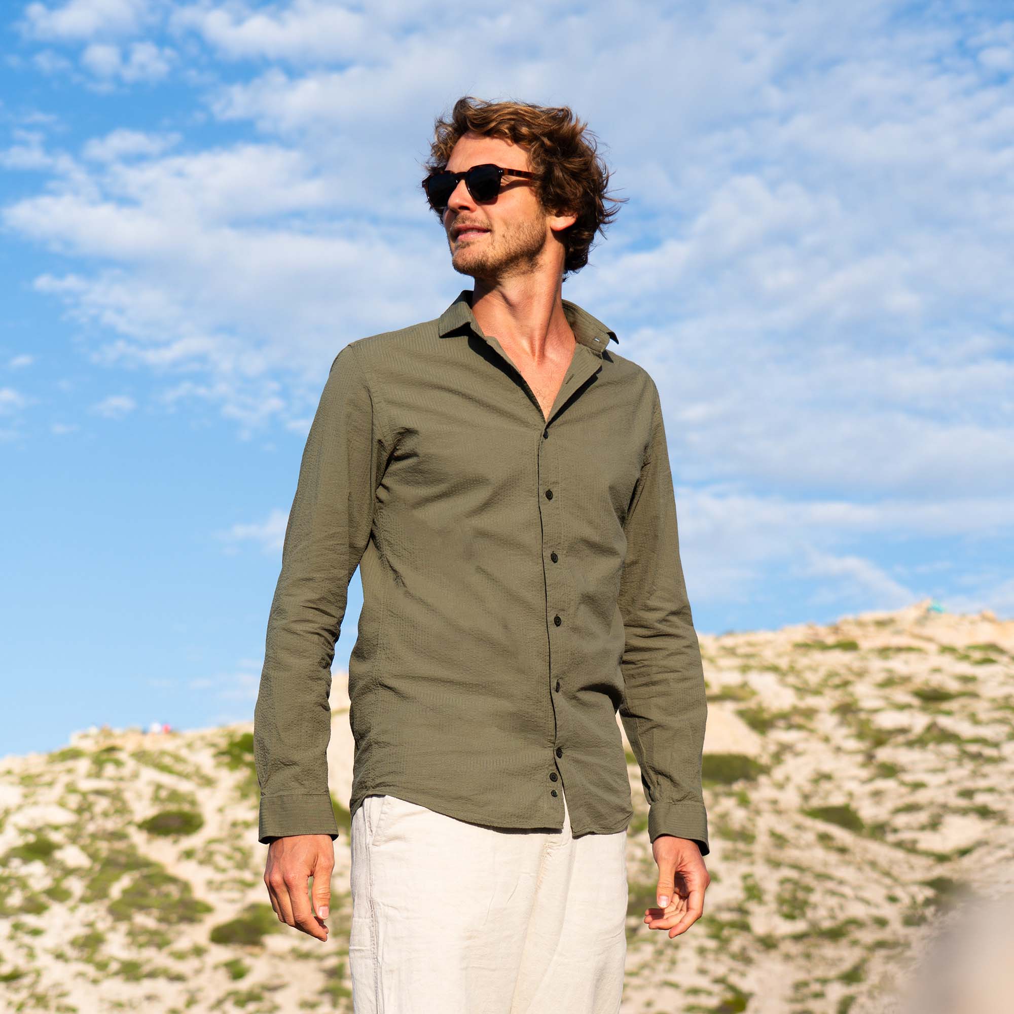 chemise homme petit col 