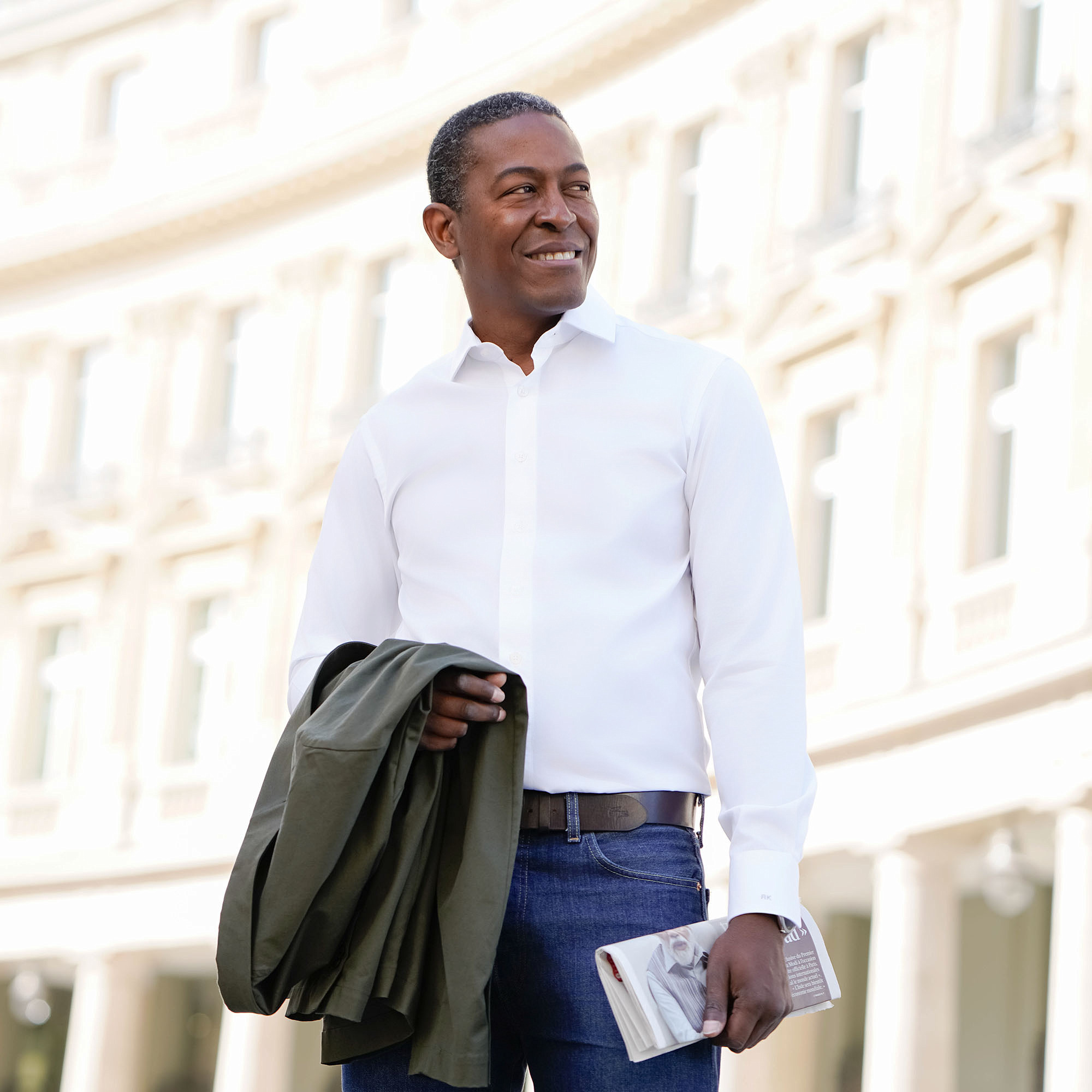 Italian Collar Dress Shirt – Elegance & Comfort | LE CHEMISEUR®