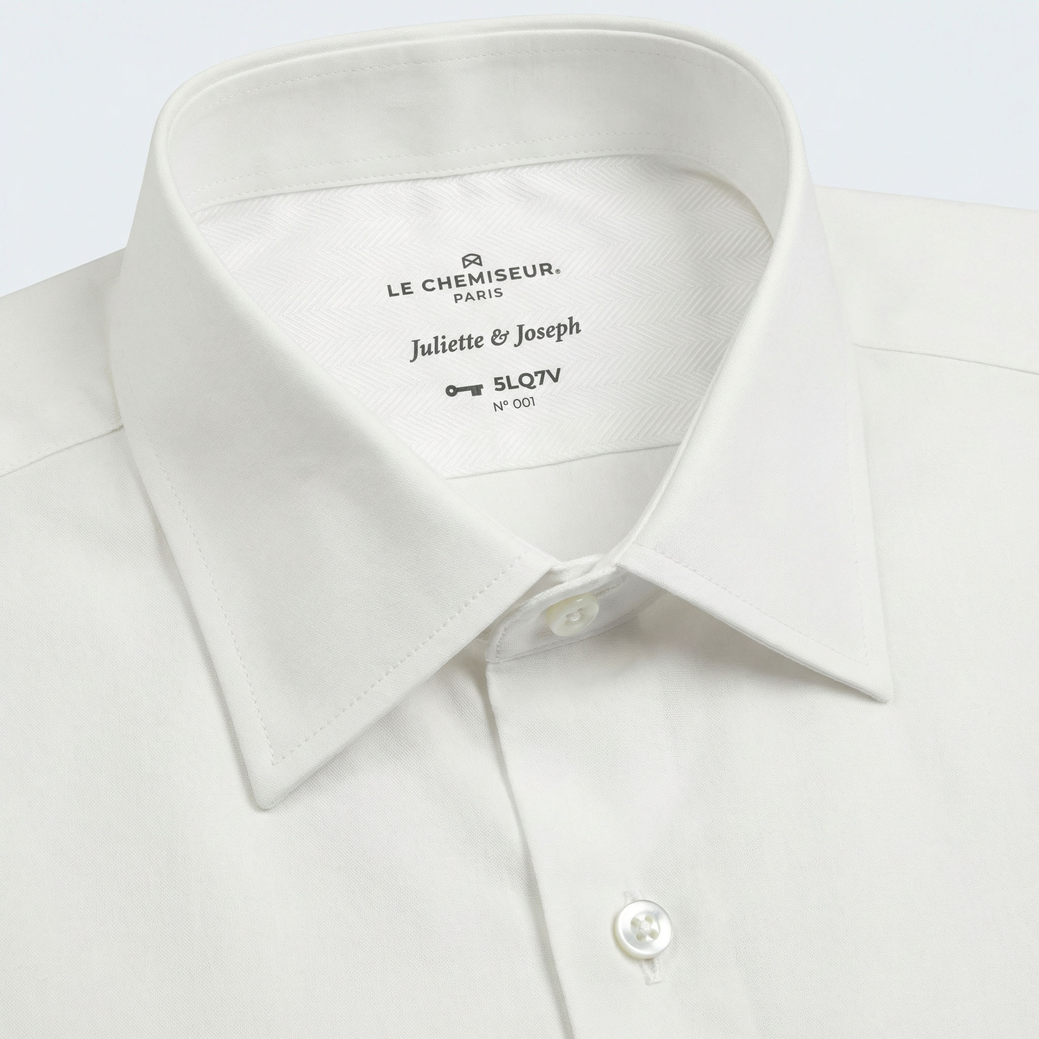 designer white dress shirts Ivory wedding shirt by LE CHEMISEUR®, wedding and ceremony shirt by LE CHEMISEUR Collar Color:light-blue Informal Wedding Dresses Vintage Handmade Baby Girls