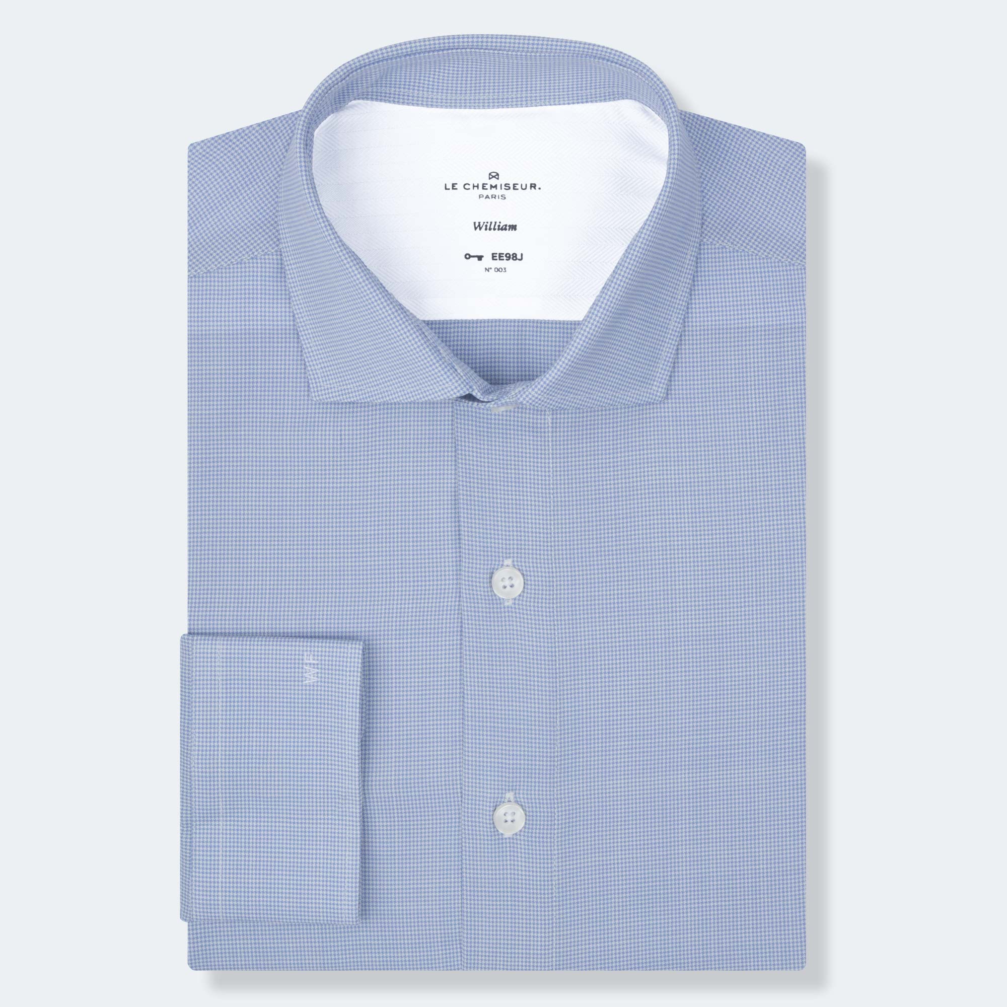 Chemise sur mesure pour homme en Laine M rinos