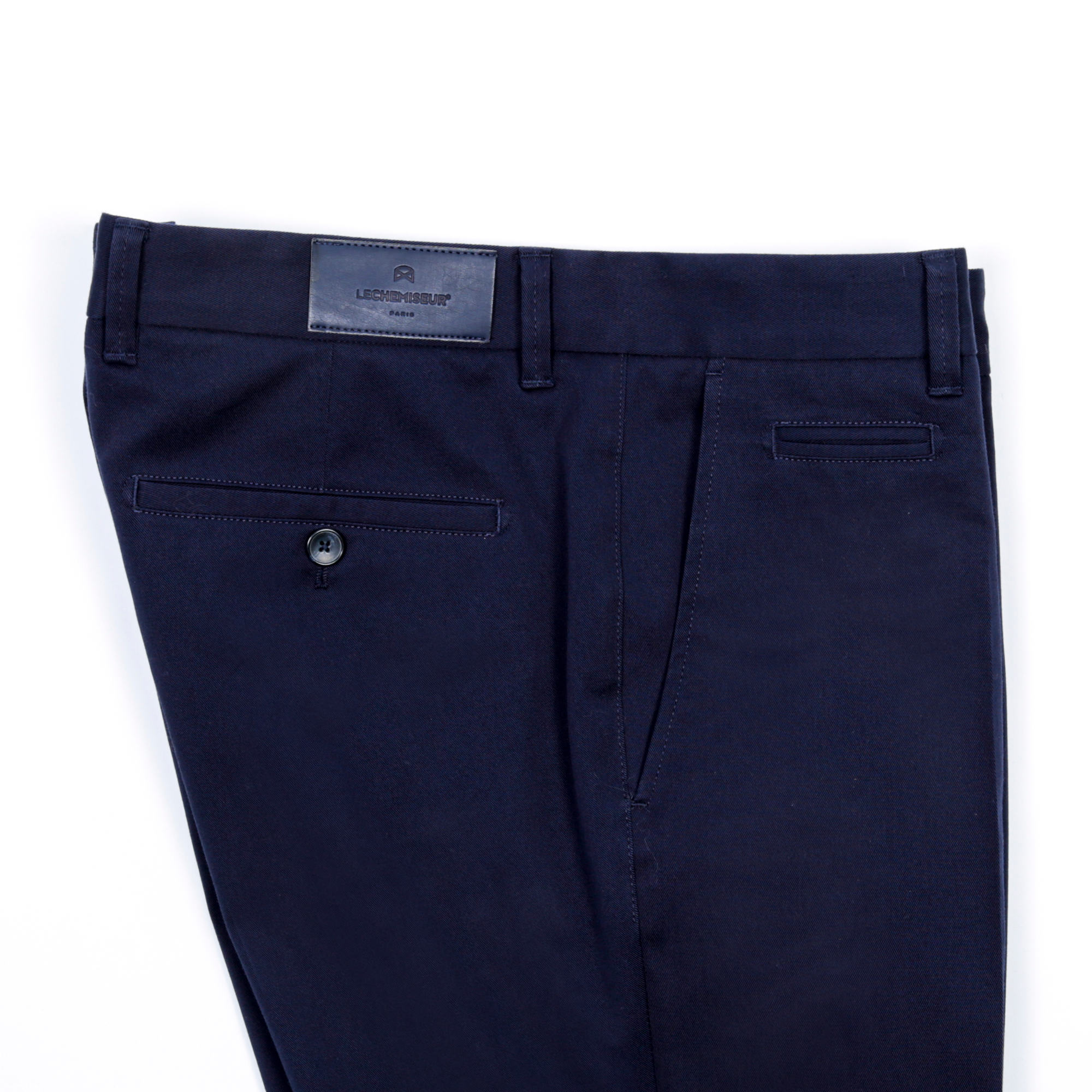 Pantalon Slim Homme- Couleur Bleu Nuit