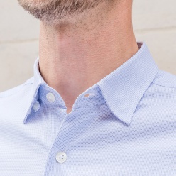chemise col boutonné